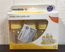 used Medela Breastmilk Bottle Set