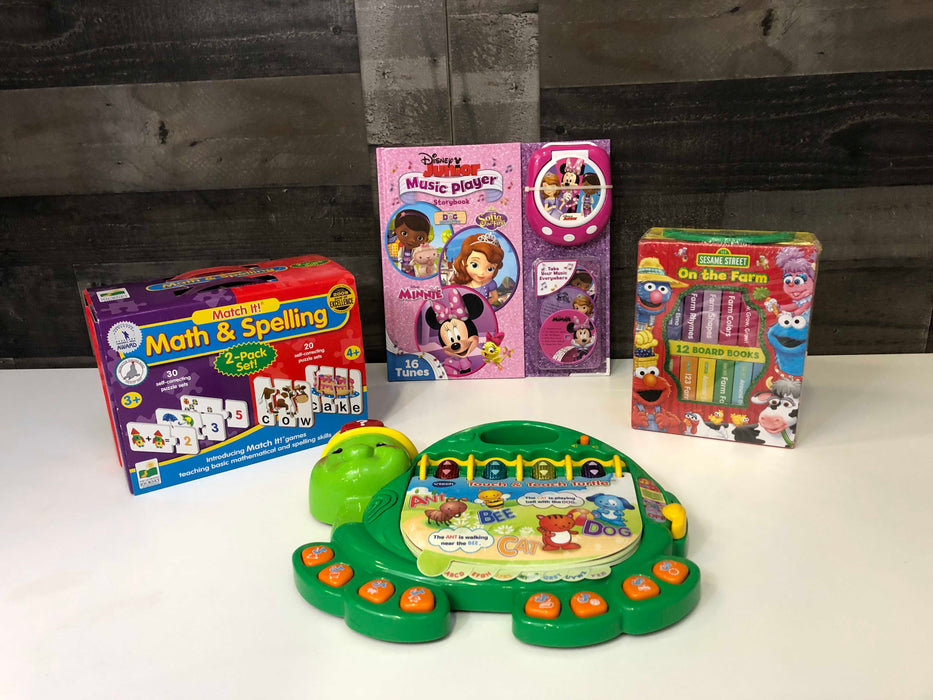 used BUNDLE Preschool Educational Toys