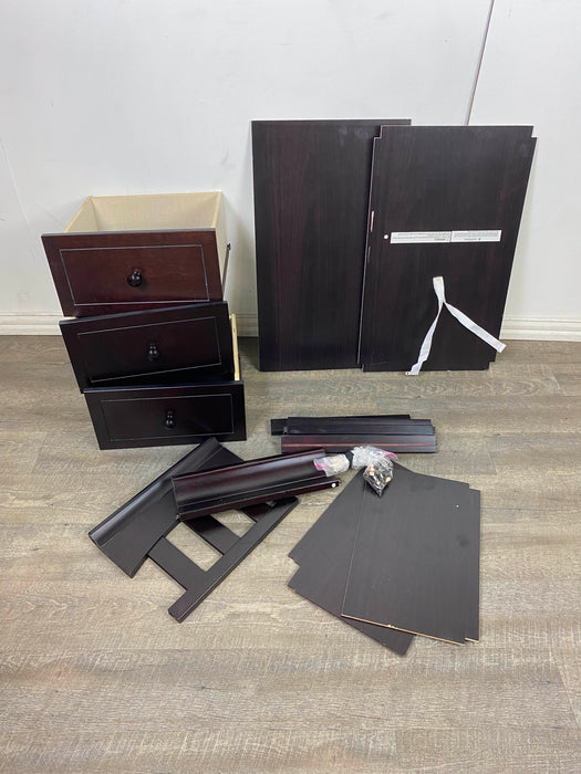 Shop Sorelle Princeton Elite Crib & Changer With Mattress, Espresso at Goodbuygears