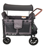 Shop Wonderfold W4 Luxe Quad Stroller Wagon, 2023, Charcoal Grey with Black Frame at Goodbuygears