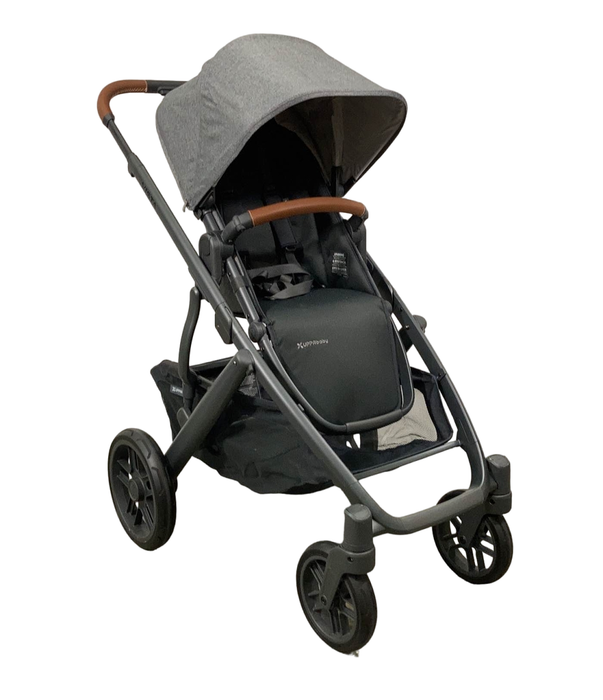 Shop UPPAbaby VISTA V2 Stroller, 2022, Greyson (Charcoal Melange) at Goodbuygears