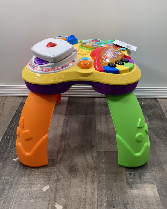 used Fisher Price Laugh & Learn Learning Table, Friends Musical Table