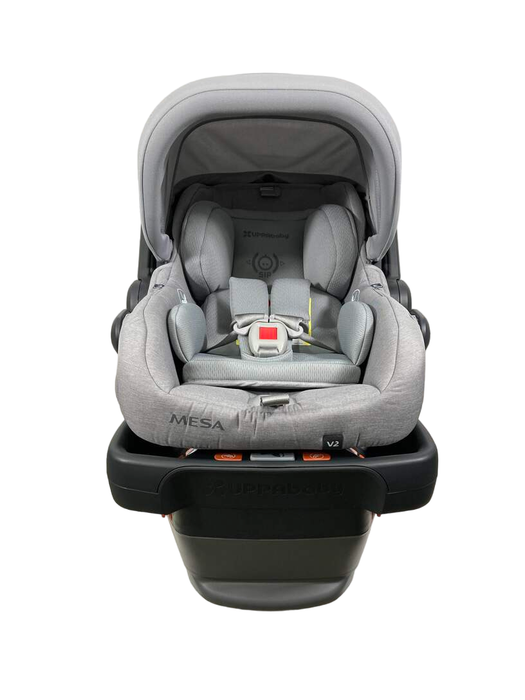 Shop UPPAbaby MESA V2 Infant Car Seat, Stella (Grey Melange), 2023 at Goodbuygears