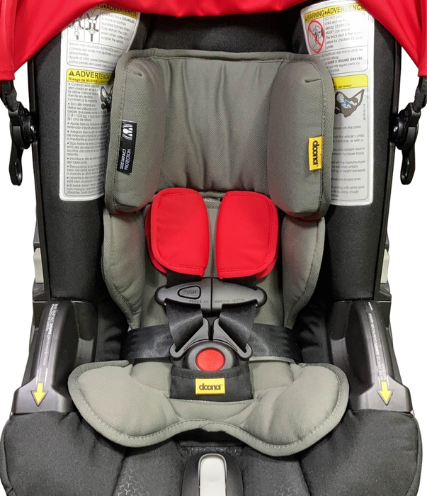 Shop Doona Infant Car Seat & Stroller Combo, 2022, Flame Red at Goodbuygears