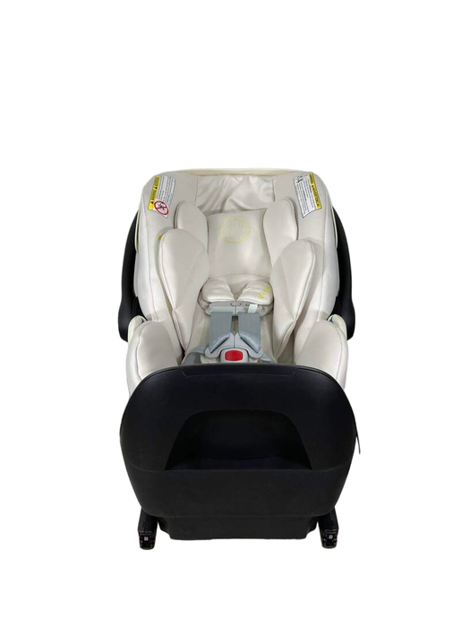 Shop Cybex Cloud G Lux with SensorSafe, 2023, Seashell Beige at Goodbuygears