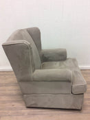 secondhand Eddie Bauer Upholstered Wingback Swivel Glider