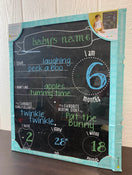 used Pearhead All About Baby Chalkboard