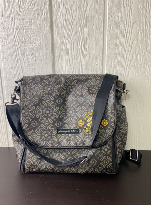 used Petunia Pickle Bottom Boxy Backpack Diaper Bag
