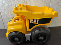 secondhand Mega Bloks CAT Large Dump Truck