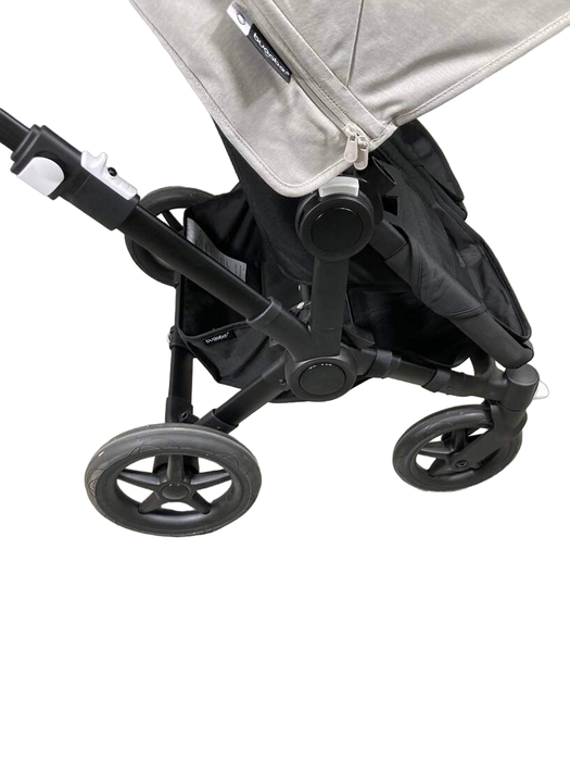 Shop Bugaboo Donkey 5 Duo Stroller, 2023, Black , Grey Melange at Goodbuygears