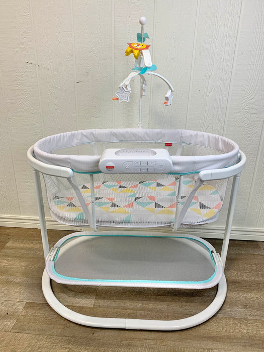 secondhand Fisher Price Soothing Motions Bassinet