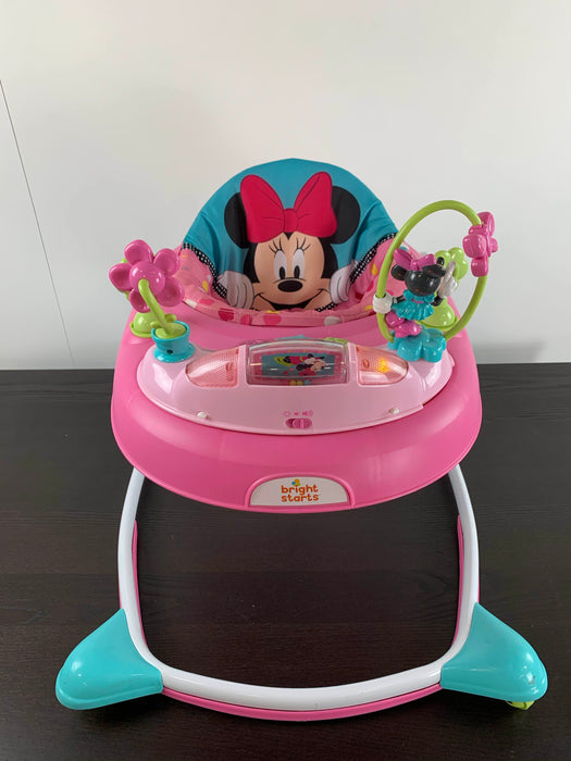used Bright Starts Minnie Mouse Music And Lights Walker