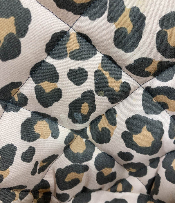 Shop BabyBjorn Bouncer Bliss, Beige/Leopard Cotton Classic Quilt, Dark Gray Frame at Goodbuygears
