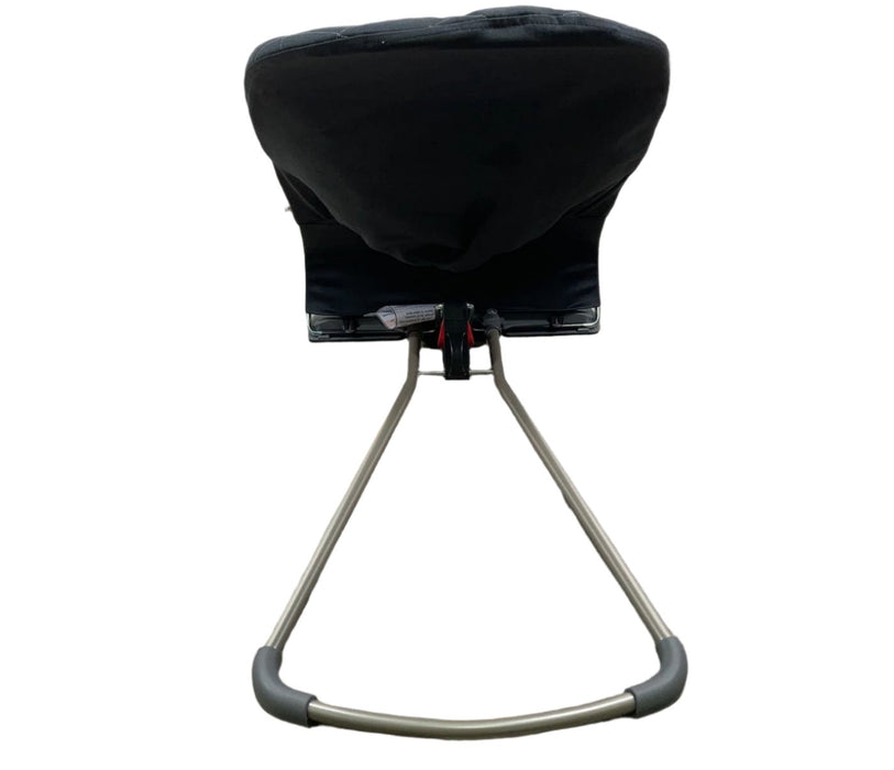 Shop BabyBjorn Bouncer Bliss, Dark Gray Frame, Black Cotton Classic Quilt at Goodbuygears