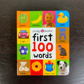 secondhand Roger Priddy First 100 Words Book