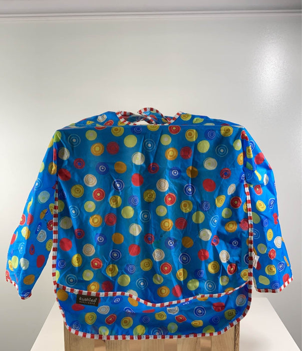 used Kushies Waterproof Long Sleeve Feeding Bib