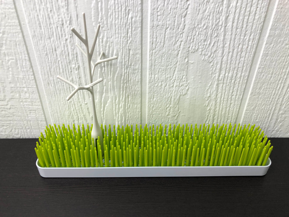 used Boon Grass Countertop Drying Rack with Accessory
