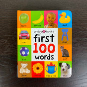 used Roger Priddy First 100 Words Book