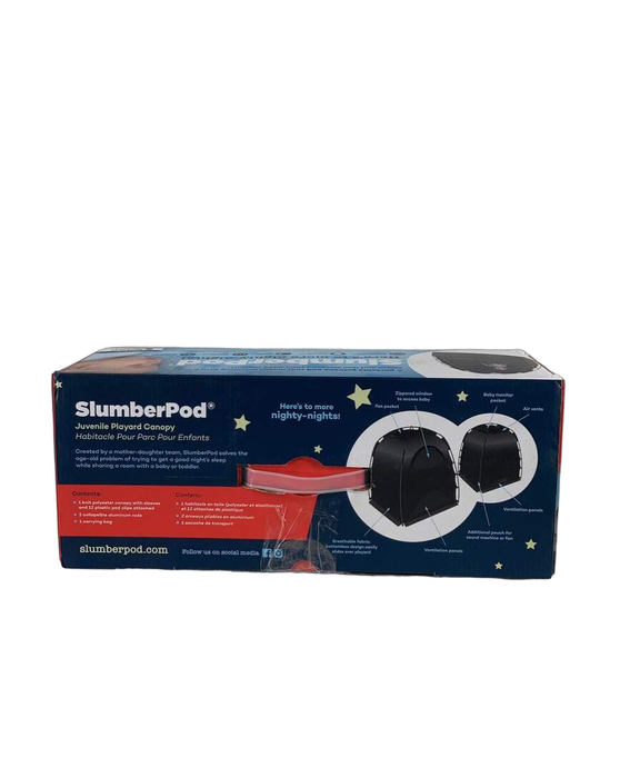 Shop SlumberPod 3.0 Sleep Canopy, Black with Gray Accents at Goodbuygears