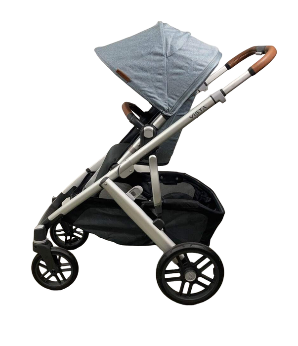 Shop UPPAbaby VISTA V2 Stroller, 2022, Gregory (Blue Melange) at Goodbuygears