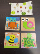 used BUNDLE Wooden Puzzles