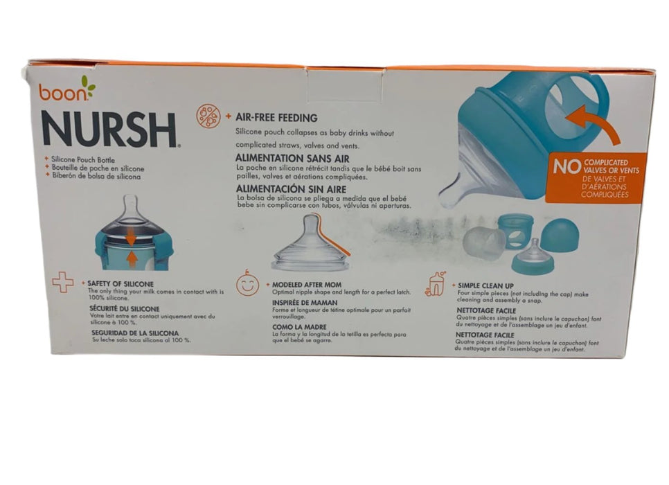Shop Boon Nursh Bottles 3 Pack, Slow, Grey, 4oz at Goodbuygears