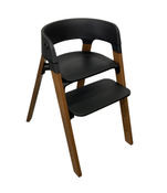 Shop Stokke Steps Chair, Black Golden Brown at Goodbuygears