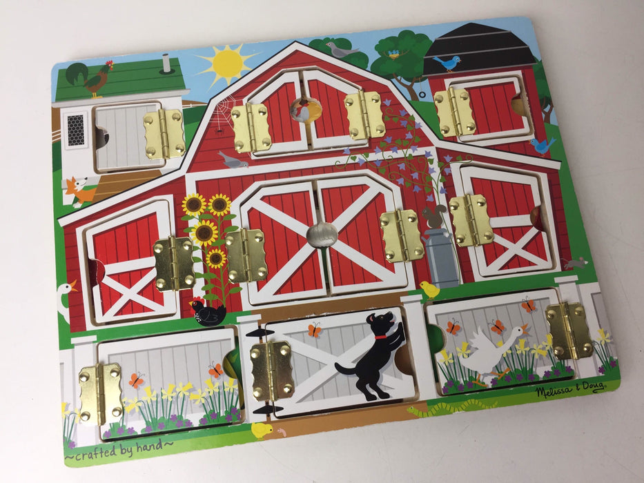 used Melissa & Doug Hide And Seek Farm