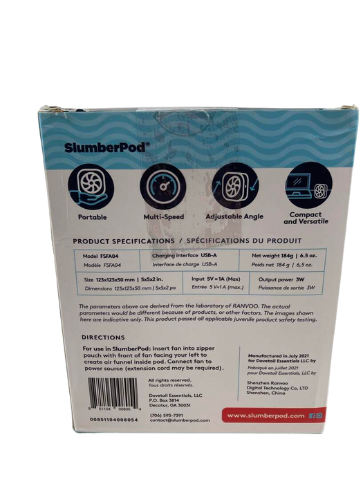 Shop SlumberPod 3.0 Sleep Canopy with Fan, Black with Gray Accents at Goodbuygears