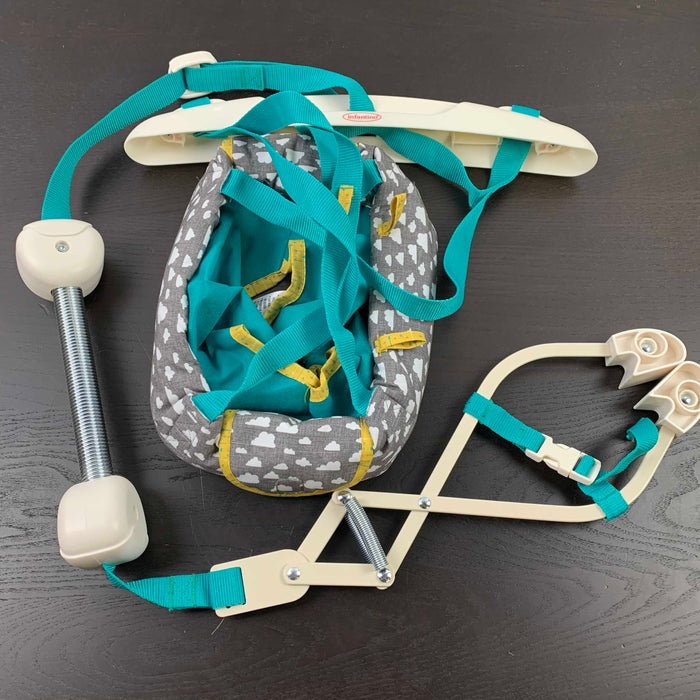 used Infantino Up, Up, & Away Deluxe Doorway Jumper