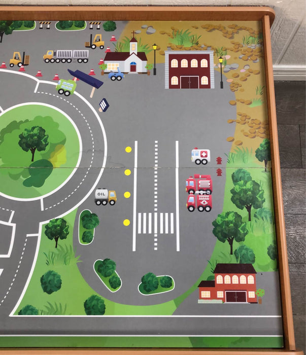 Shop Wooden Train Table at Goodbuygears