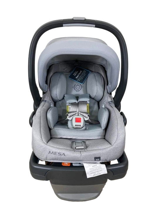 Shop UPPAbaby MESA V2 Infant Car Seat, 2022, Stella (Grey Melange) at Goodbuygears