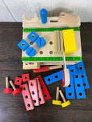 secondhand Melissa & Doug Hammer & Saw Tool Bench
