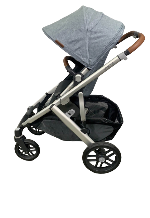Shop UPPAbaby VISTA V2 Stroller, 2022, Gregory (Blue Melange) at Goodbuygears