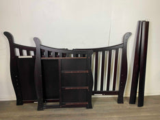Shop Sorelle Princeton Elite Crib & Changer With Mattress, Espresso at Goodbuygears