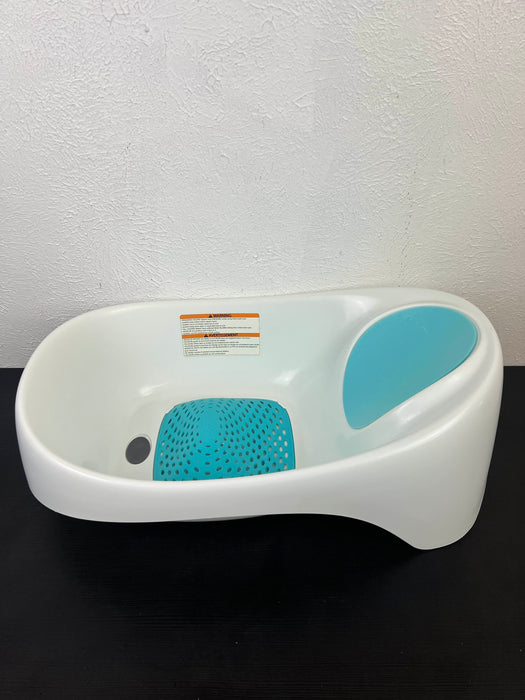 used Boon Soak 3-Stage Bathtub, Blue
