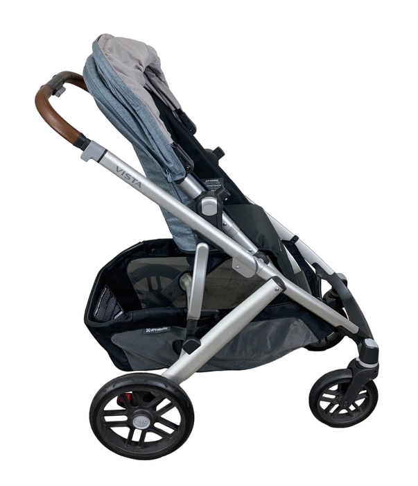 Shop UPPAbaby VISTA V2 Stroller, 2021, Gregory (Blue Melange) at Goodbuygears