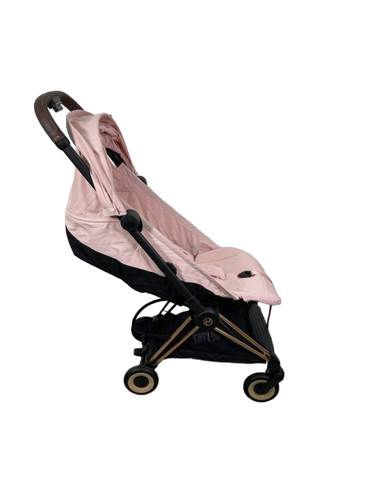 Shop Cybex Coya Stroller, 2023, Rose Gold, Peach Pink at Goodbuygears