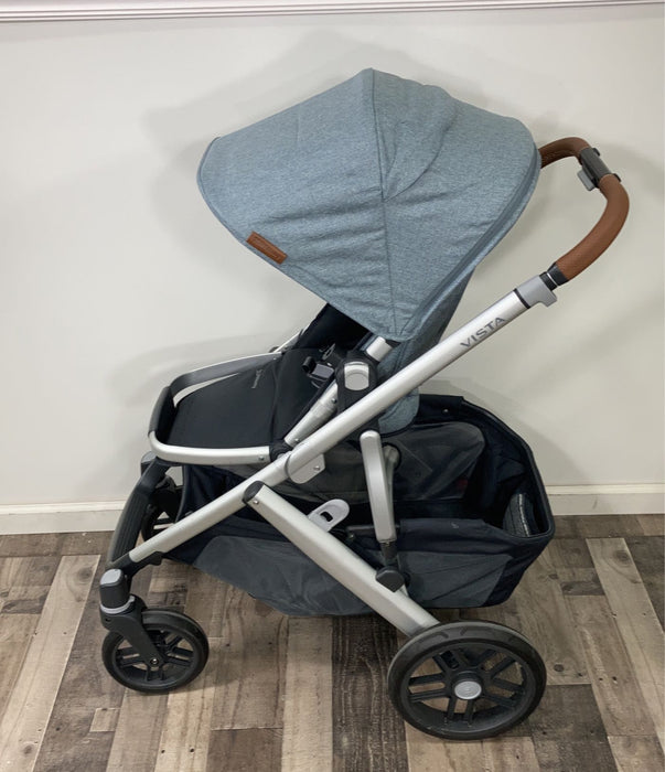 Shop UPPAbaby VISTA V2 Stroller, 2020, Gregory (Blue Melange) at Goodbuygears