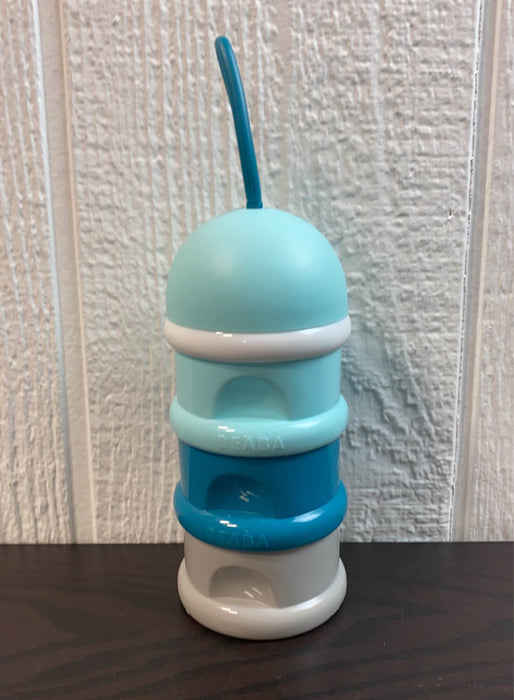 used Beaba Stacked Formula Milk Containers
