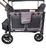 Shop Wonderfold W4 Luxe Quad Stroller Wagon, 2023, Charcoal Grey with Black Frame at Goodbuygears