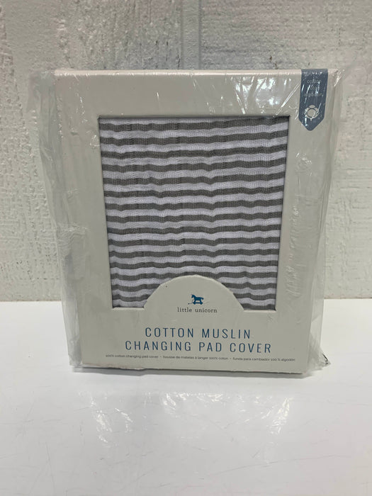 secondhand Little Unicorn Cotton Muslin Changing Pad Cover
