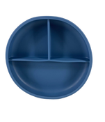 used Lalo Suction Plate, Blueberry