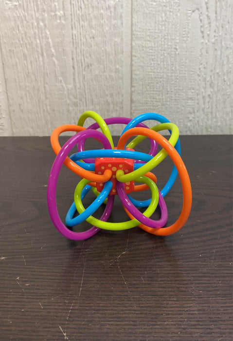 used Manhattan Toy Winkel Rattle And Sensory Teether Toy
