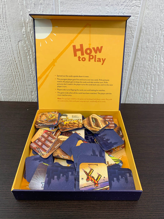 secondhand Chronicle Books Goodnight Construction Site Matching Game