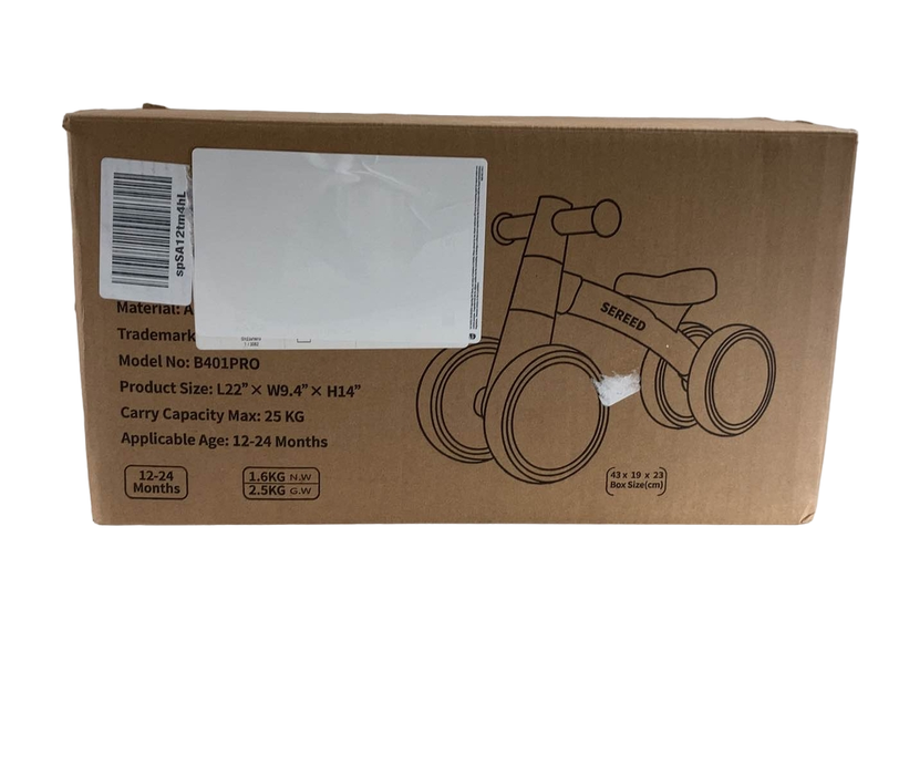 used Sereed Baby Balance Bike, Orange
