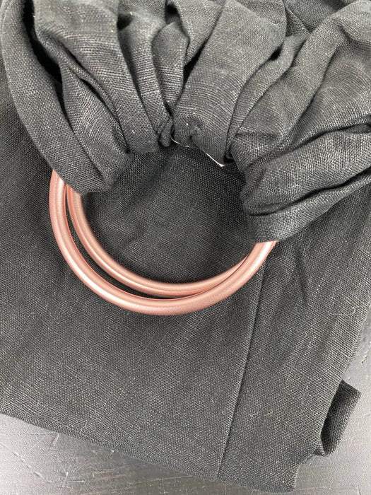 secondhand Kyte Linen Ring Sling, - Licorice