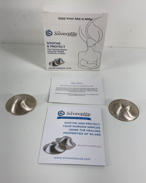 secondhand Sliverertte Silver Nursing Cups