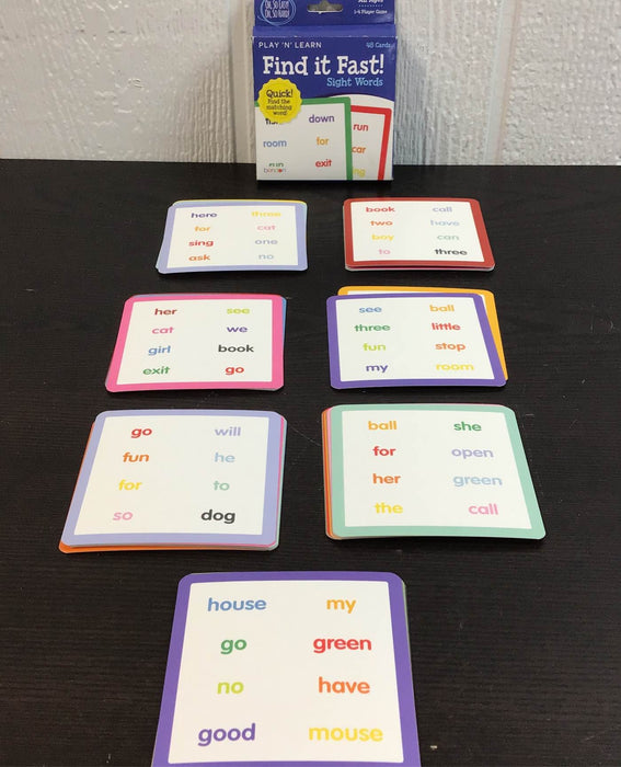 secondhand BUNDLE Flash Cards