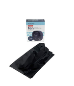 Shop SlumberPod 3.0 Sleep Canopy with Fan, Black with Gray Accents at Goodbuygears
